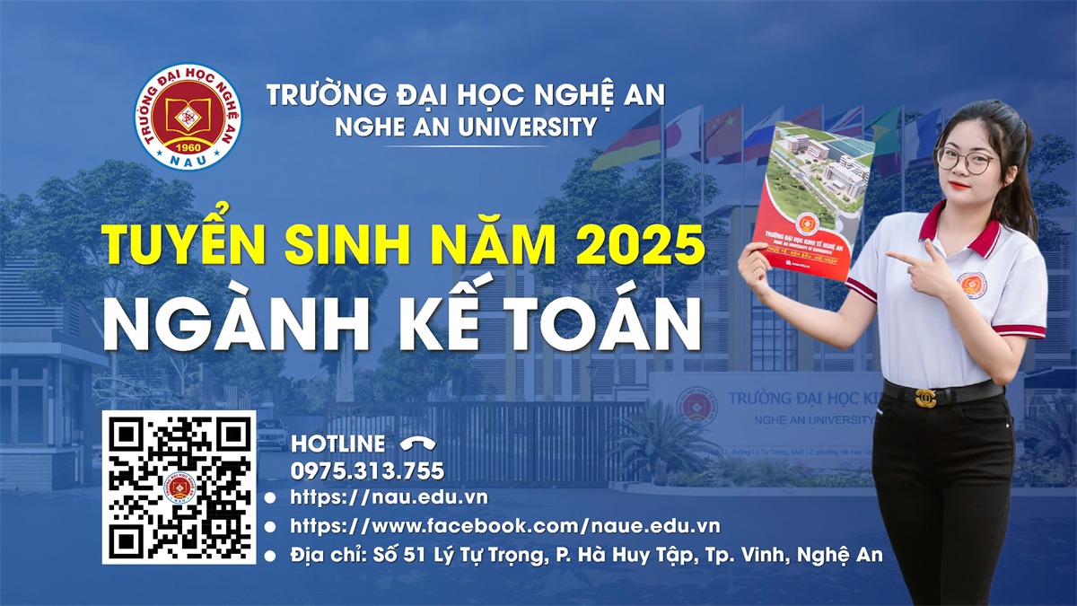 THÔNG TIN TUYỂN SINH NGÀNH KẾ TOÁN NĂM 2025